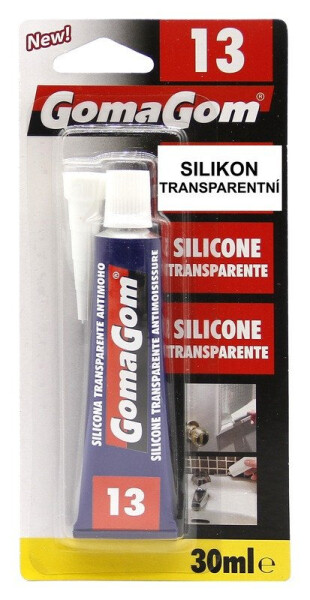 Lepidlo 13 silikon transparentní