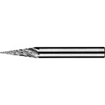 PFERD 21214183 frézovací kolík tvrdokov Špičatý kužel Délka 41 mm Vnější Ø 3 mm Pracovní délka 11 mm Ø hřídele 3 mm 1 ks
