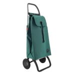 Rolser I-Max MF 2 Logic tyrkysová / Nákupní taška na kolečkách / skládací / objem 43 l / nosnost 40 kg / Macrofibra