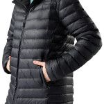 SMARTWOOL Wmns Winterloft Hooded Parka, Black (vzorek) velikost: M