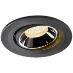 Paulmann 92907 Whirl LED vestavné svítidlo, LED, pevně vestavěné LED, 4.9 W, hliník (kartáčovaný), saténová, sada 3 ks