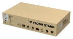 Equip 650613 černá / Podlahový stojan TV / 37"-75" / VESA 600x400 / nosnost 40 kg (650613)