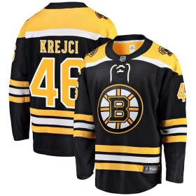 Fanatics Pánský Dres Boston Bruins #46 David Krejci Breakaway Alternate Jersey Distribuce: USA