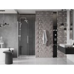 MEXEN/S - Velar posuvné sprchové dveře 90, transparent, bílá 871-090-000-01-20