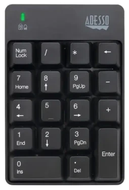 Adesso WKB-6010UB / bezdrátová numerická klávesnice / USB 2.4GHz (WKB-6010UB)