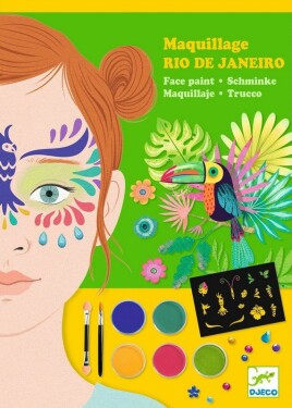 Barvy na obličej Rio de Janeiro