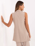 Dámská vesta FL5069.84 béžová - FPrice XL