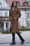 Plášť model 140125 Mattire 40 Hnědá