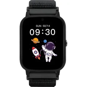 Garett Kids Tech 4G černá / Dětské hodinky / 1,69” / krokoměr SOS tlačítko / SIM / GPS / Wi-Fi / IP67 / Android iOS (TECH_4G_BLK_VEL)