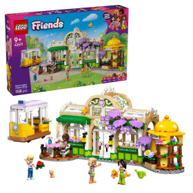 LEGO® Friends 42671 Kavárna plná rostlin a květinářství - LEGO® Friends