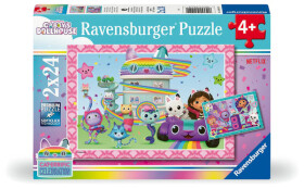 Puzzle Gábinin kouzelný domek 2x24 dílků