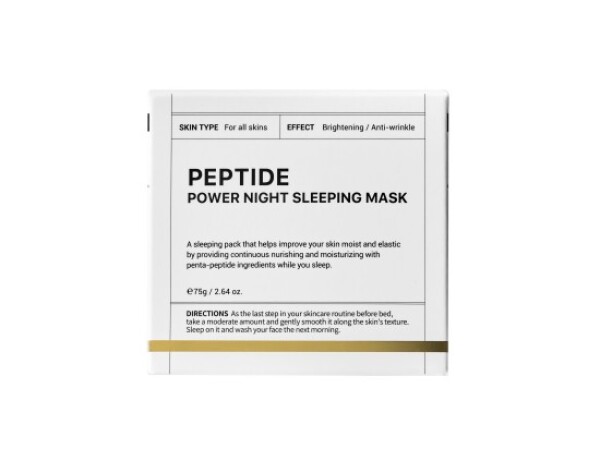 BEAUTY OF MAJESTY Peptide Power noční pleťová maska 75 g