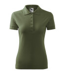 Pique Polo polokošile dámská khaki 2XL