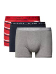 Tommy Hilfiger Spodky UM0UM02325 Námořnická modrá/šedá/červené pruhy S