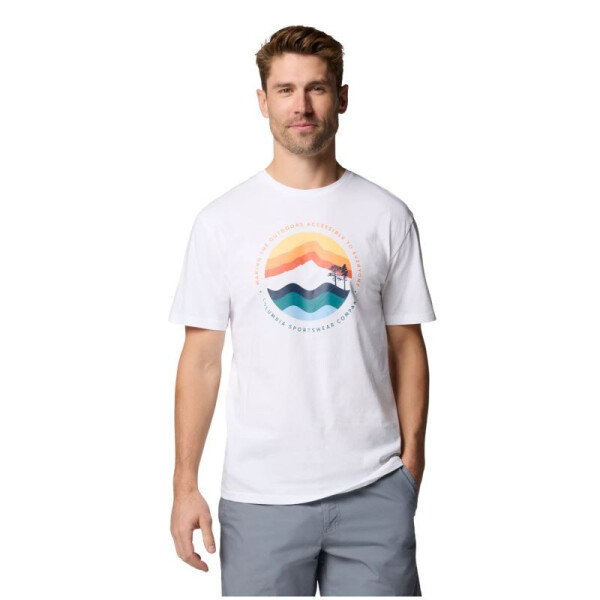 Columbia Path Lake II Graphic Tee M Tričko 1934814111 XL