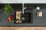 Keramický dřez Villeroy & Boch Subway Style 60 S, 336A01KD, Fossil 336A01KD