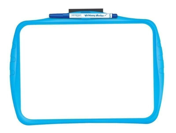 Keyroad Oboustranně stíratelná tabulka KEYROAD 22x29 cm - modrá