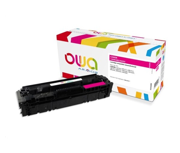 OWA Armor toner pro CANON LBP 611Cn, 613Cdw, 631Cn, 633Cdw, MFP635Cx, 2200 str., červená/magenta (CRG045H M) EDF_1081742
