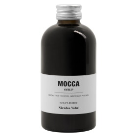 Nicolas Vahé Sirup Mocca 280 ml, hnědá barva, sklo