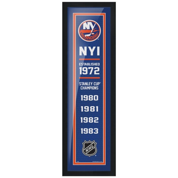 Mustang Obraz v rámu New York Islanders NHL 6x22 Empire d