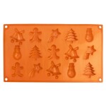 Silikonová forma na čokoládu CHRISTMAS