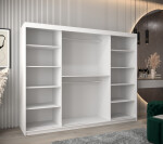 Šatní skříň Abi V2 Barva korpusu: Dub Sonoma, Rozměry: 200 cm, Dveře: Dub sonoma