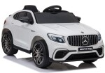 Mamido Dětské elektrické autíčko Mercedes-Benz GLC 63S 4x4 bílé