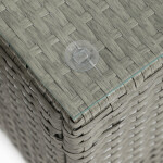 Zahradní set 1+2, polyratan, šedá, AZS-A1102 GREY