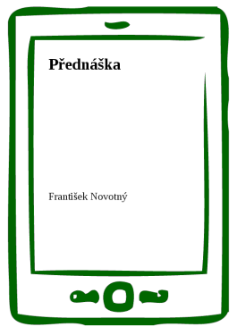 Přednáška - František Novotný