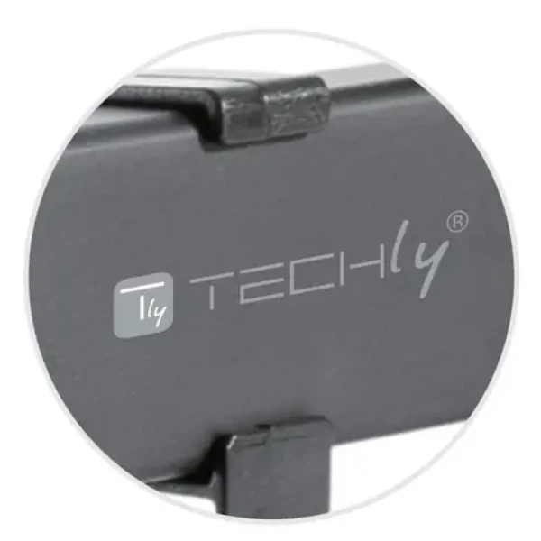 Techly ICA-PLB-400STY černá / Držák pro TV / 13-42" / VESA do 200x200 / nosnost 20 kg / náklon a otočení 180° (ICA-PLB-400STY)