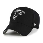 47 Brand Pánská kšiltovka Atlanta Falcons NFL Black & White MVP Adjustable