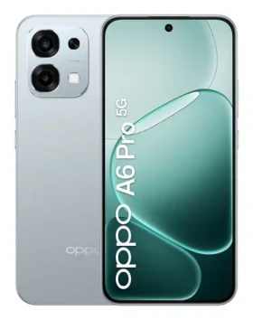 OPPO A6 Pro 5G 8+256GB titanová / Mobilní telefon / 6.57" AMOLED / 120Hz / MediaTek Dimensity 6300 / 6500 mAh (CPH2781)