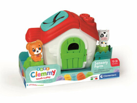 Mamido Senzorická farma domeček s kostkami Clementoni