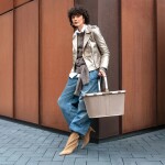 Nákupní košík Reisenthel Carrybag Herringbone mokka