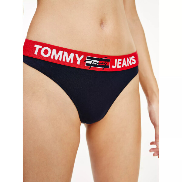 Close to Body Dámské kalhotky THONG UW0UW02823DW5 Tommy Hilfiger