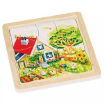 Goki Goki Vícevrstvé puzzle - Roční období