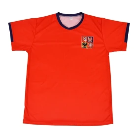 SPORTTEAM Fotbalový dres ČR 7 pánský vel. L červený (4891223139785)