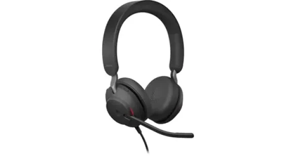 Jabra Evolve2 40 SE Stereo černá / Sluchátka / mikrofon / USB-C + USB-A / UC (24189-989-799)