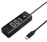 Orico PWC2U-C3 černá / USB hub / 2x USB-A 3.0 / 1x USB-C 3.0
