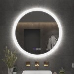 Tutumi - Zrcadlo LED BLUETOOTH FFJ 60cm HOM-06501
