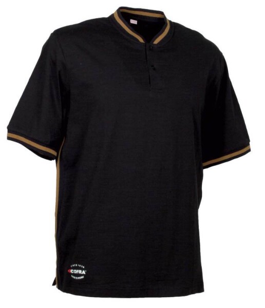 Pracovní tričko COFRA MALAGA Barva: Černá, Velikost: M (CAMALAGA_05_M)