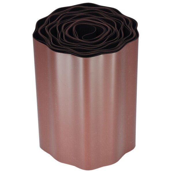 STREND PRO 2210954 Trávniková obruba - plastový lem, 20cm x 9m, hnědý