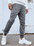 Pánské světle šedé joggers tepláky Dstreet