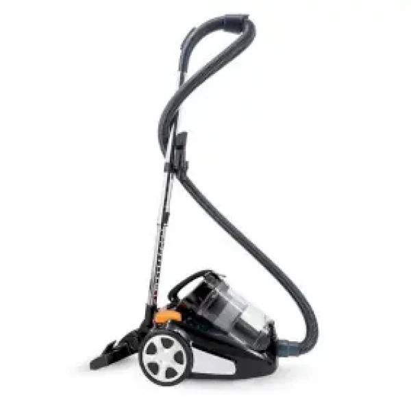 Nedis VCBS250GY černá / Bezsáčkový vysavač / 700 W / 76 dB / 3 l / Akční rádius: 8.50 m / HEPA filt (VCBS250GY)