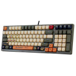 A4tech Bloody RGB mechanická herní klávesnice, USB, Kamufláž