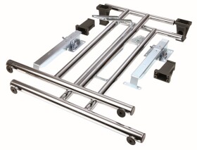 Mila Design Stolová podnož skládací chrom (503406)