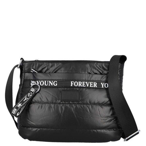 Stylová dámská crossbody kabelka Sajla, černá