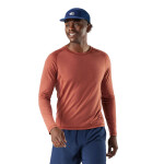 Smartwool Pánské merino tričko s dlouhým rukávemSMARTWOOL Men's Active Ultralite Long Sleeve, Burnt Sienna velikost: M