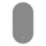 CERANO - Koupelnové LED zrcadlo Toro - 45x90 CER-8050BD79953