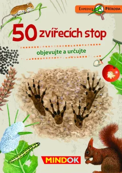 Mindok Expedice příroda: 50 zvířecích stop